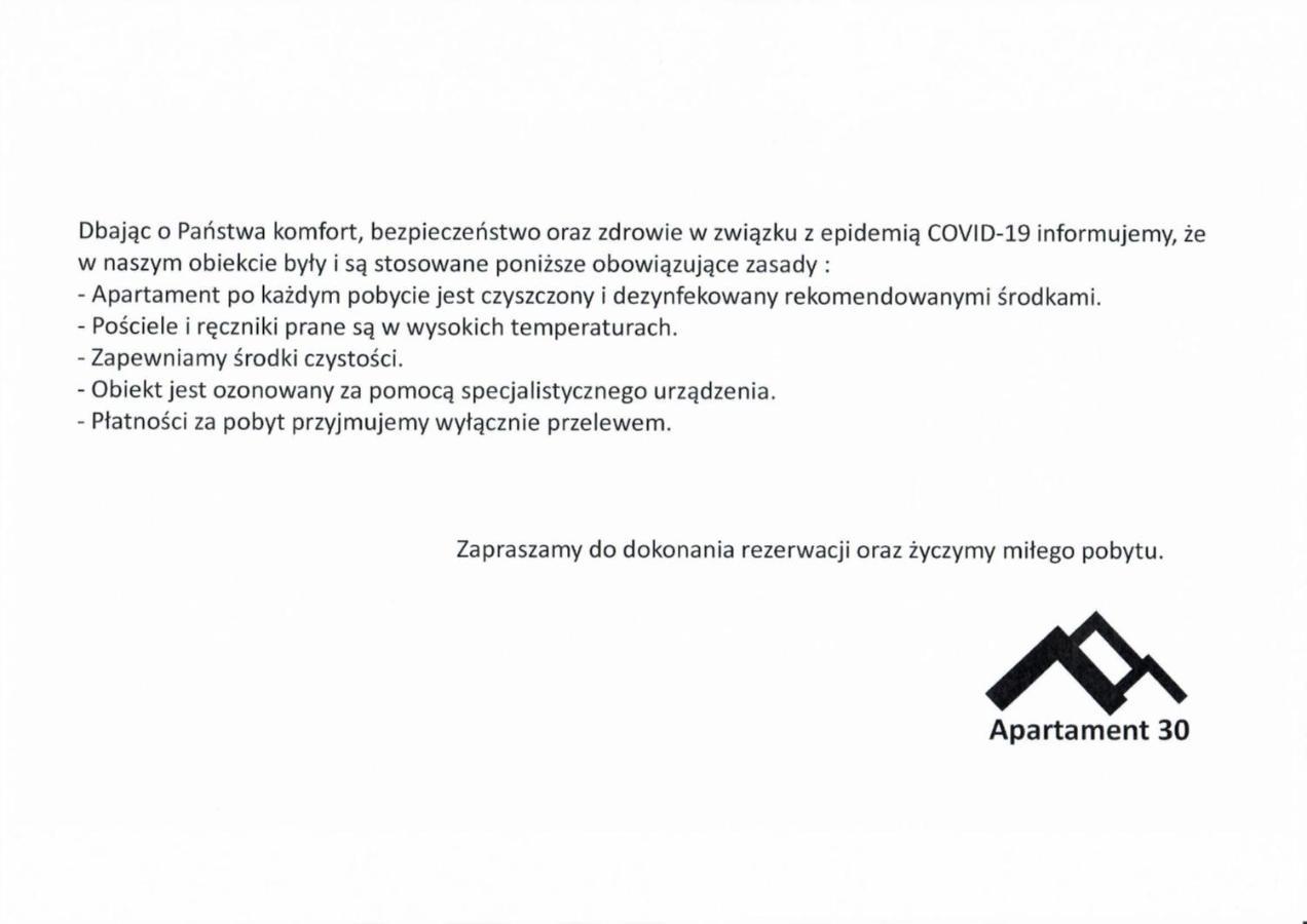 Apartament 30 Polanica-Zdrój Εξωτερικό φωτογραφία